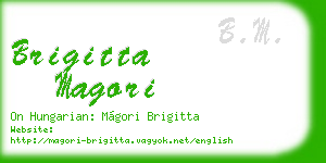brigitta magori business card